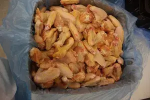 Chicken wings 2 joint, yellow skin in 10 kg cartons