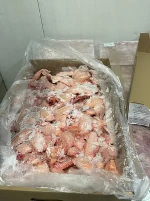 Frozen chicken 3 joint wing grade B - Carton 10 kg fix weight