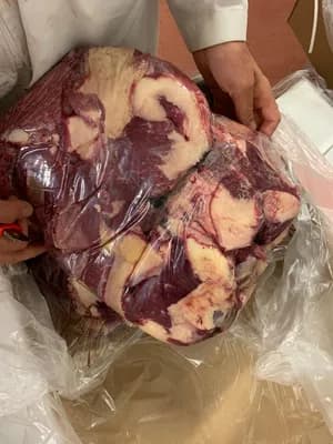 Frozen beef trimming 90/10