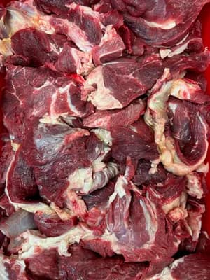 Beef trimming 80/20 naked block