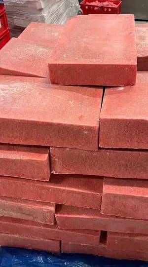 Frozen beef bone mix 1mm pet food