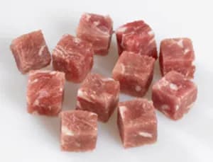 Pork diced cubes