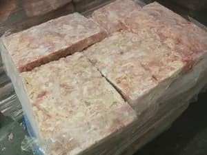 Frozen Poultry skin, grade A, Nacked Block 20 kg