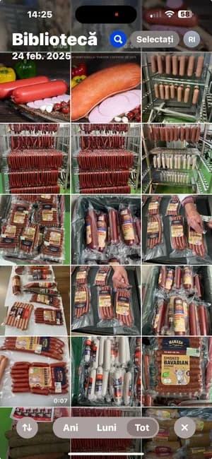 Beef and lamb salamis and sausages