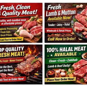 Premium-quality meat