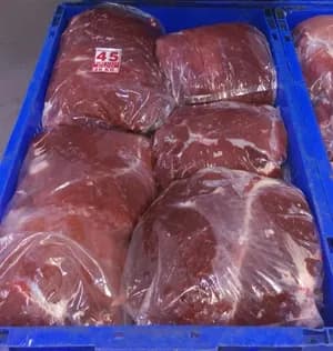 Halal frozen boneless buffalo meat / veal meat / sheep and goat