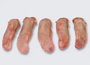 Frozen pork tongues without root meat 10KG cartons