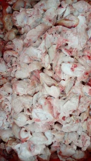 Poultry breast chicken/heavy hen trimming frozen block 20kg