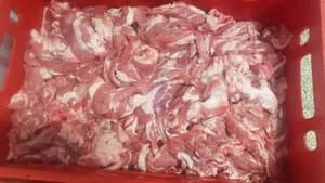 21 000 kg pork trimming 80/20