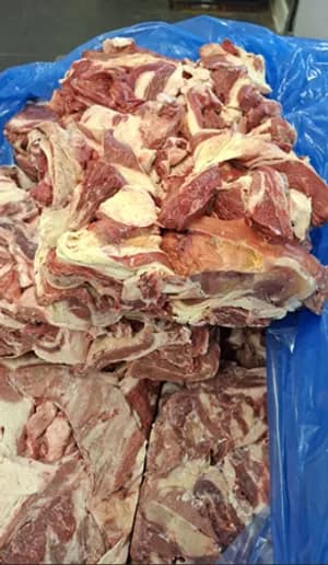 Frozen beef trimming 80/20