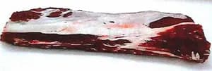 Frozen beef striploin boneless, without fat cover and intercostal muscles +2,5 kg