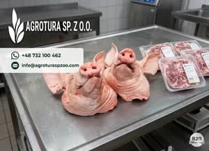 Premium Wholesale Pork Head – Fresh & Frozen High-Quality Pork Heads Sourced from Certified Farms, Hygienically Processed, Rich in Flavor and Nutrients, Ideal for Traditional Cuisine, Meat Processing, and Export Supply with Custom Packaging and Reliable Global Delivery