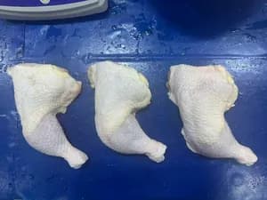 Frozen chicken leg quarters