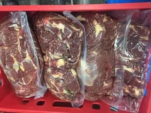 Frozen beef neck