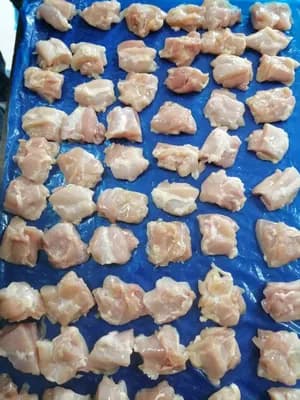 Frozen Skin-On Chicken Thigh Meat (2kg×6 bags/ctn)